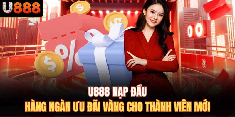 U888 Nạp Đầu - Hàng Ngàn Ưu Đãi Vàng Cho Thành Viên Mới